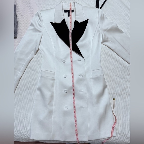 BCBGMAXAZRIA Blazer Dress Women's Long Sleeve Mini Dress in XS - Picture 13 of 15